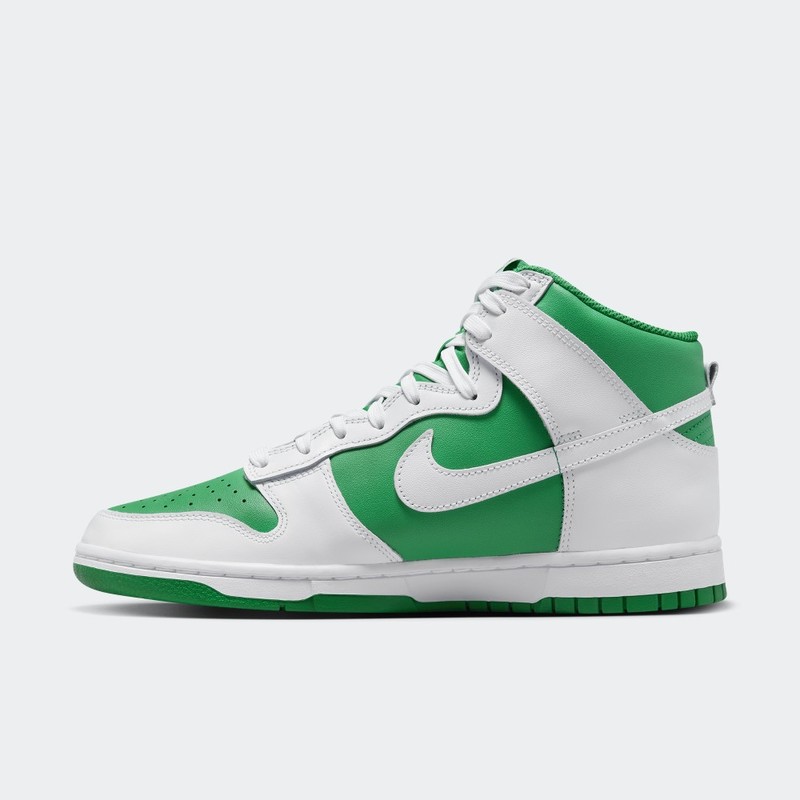 dunk high pine green